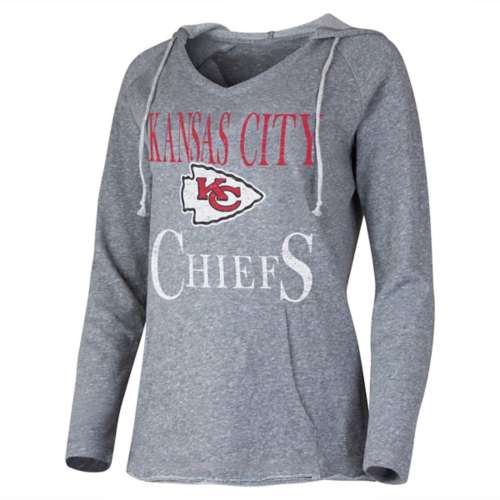 Concepts Sport Women's Kansas City Chiefs Mainstream Grey Hoodie