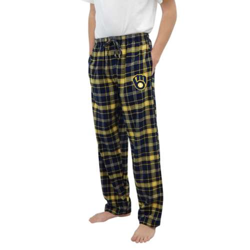 Concepts Sport Milwaukee Brewers Flannel Pants