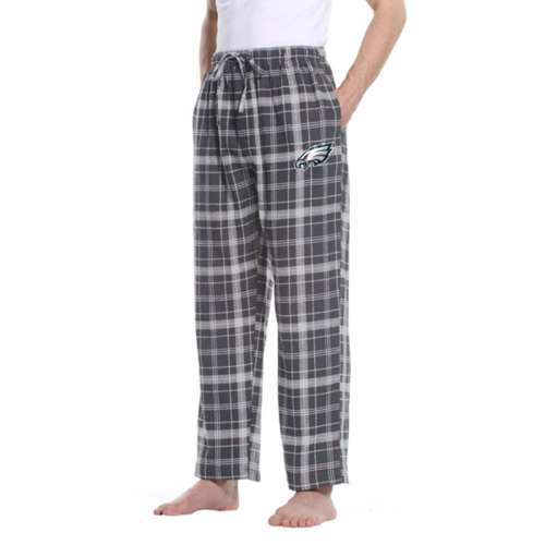 Men's Concepts Sport Charcoal Philadelphia Eagles Ultimate Plaid Flannel Pajama Pants