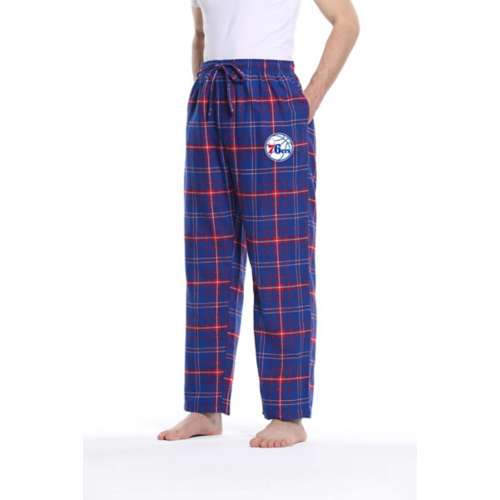 Men's Concepts Sport Royal/Red Philadelphia 76ers Flannel Pajama Pants