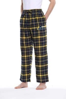 Concepts Sport Men's Utah Jazz Ultimate Plaid Flannel Pajama Pants