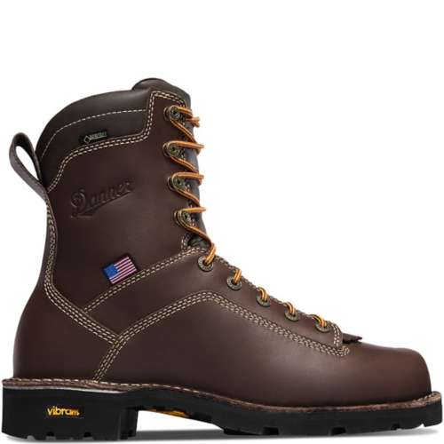 Men's Danner Quarry USA 8" GTX Alloy Toe Waterproof Work Boots