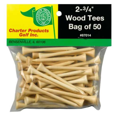 Charter Products 2-3/4 Golf Tees 50 Pack