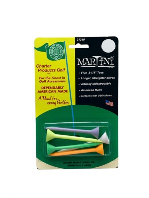 Charter Products Martini Golf Tees