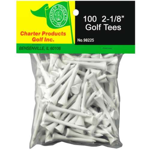 Charter Golf 2-1/8 Golf boucle tees 100 Pack
