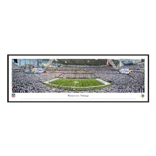 Blakeway Panoramas White Out Game Framed Panoramic Picture