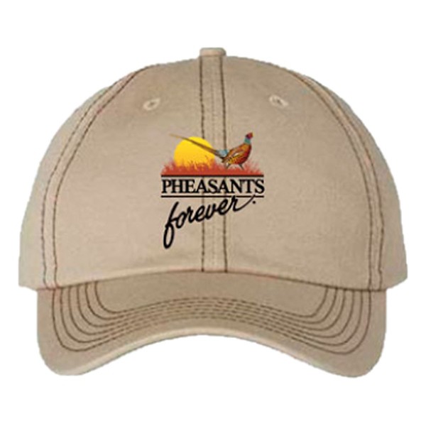 Artisans Pheasants Forever Khaki Logo Cap - Artisans