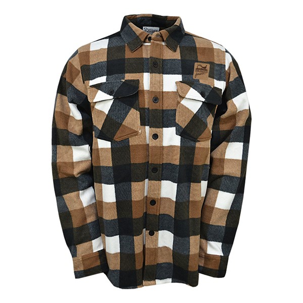 Men's Artisans Pheasants Forever Aspen Micro Fleece Long Sleeve Button Up Shirt - Artisans