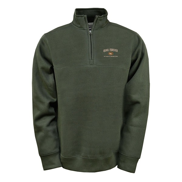 Men's Artisans Quail Forever Walter 1/4 Zip Pullover - Artisans