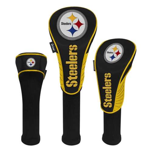 Team Effort Pittsburgh Steelers 3 Pack Headcovers