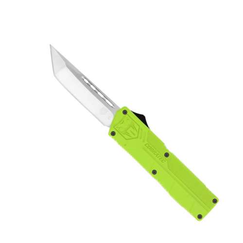 Cobratec Lightweight T/E Zombie Green Automatic Knife
