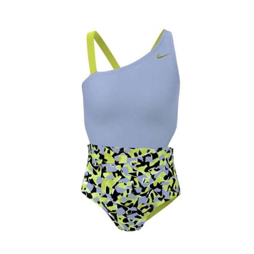 Arena Let's Play Jr L V One-Piece Swimsuit Blue Back Kids