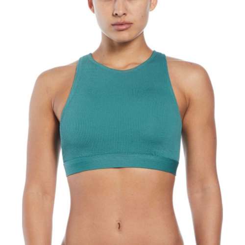 Women's Nike High Neck Elevated Swim Bikini Top