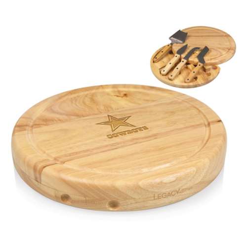 Picnic Time Dallas Cowboys Circo Cheese Cutting Board & Tools Set