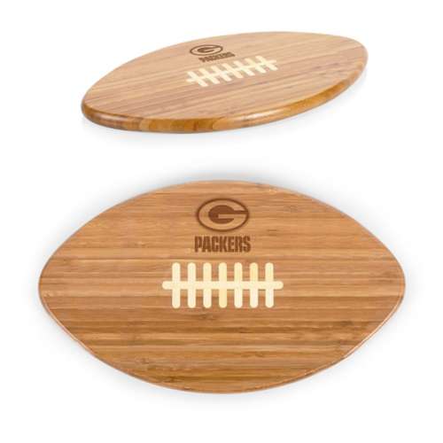 Picnic Time Green Bay Packers Touchdown! Football Cutting Board & Serving Tray