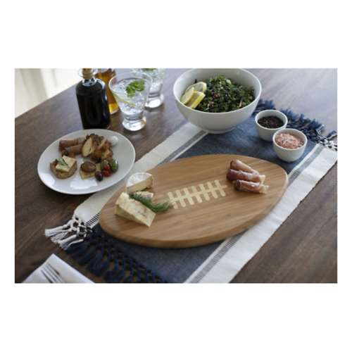 Picnic Time Green Bay Packers Touchdown! Football Cutting Board & Serving Tray