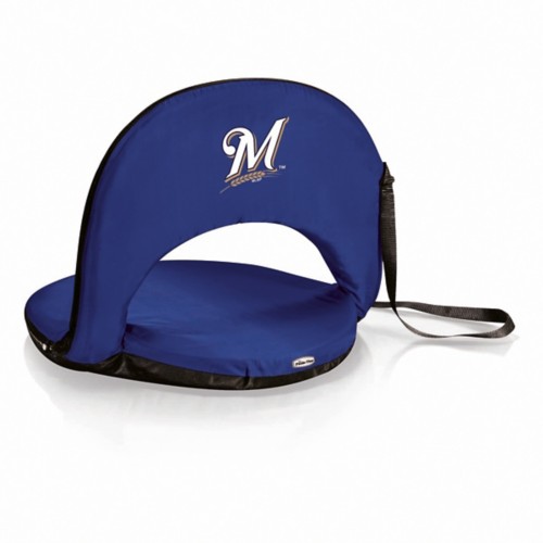Picnic Time Milwaukee Brewers Oniva Portable Reclining Seat - Primary Image