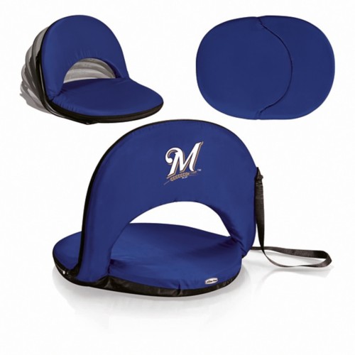 Picnic Time Milwaukee Brewers Oniva Portable Reclining Seat - Primary Image
