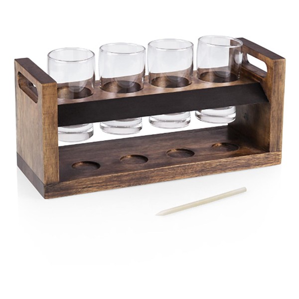Photos - Glass Picnic Time Craft Beer Flight Beverage Sampler 09996738809