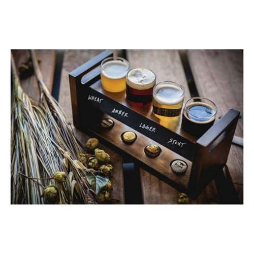 Picnic Time Craft Beer Flight Beverage Sampler