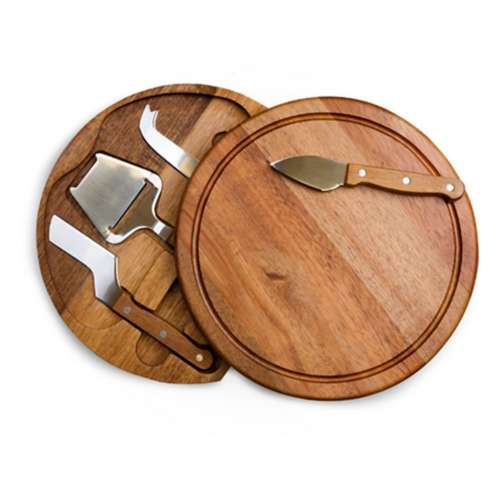 Picnic Time Acacia Circo Cheese Cutting Board & Tools Set