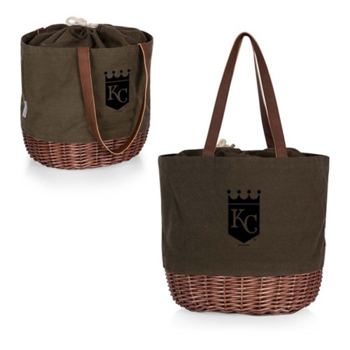 Picnic Time Kansas City Royals Coronado Canvas & Willow Basket Tote - Primary Image