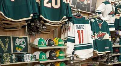 mn wild men's apparel