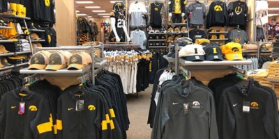 Hawkeye Apparel at Iowa City SCHEELS 