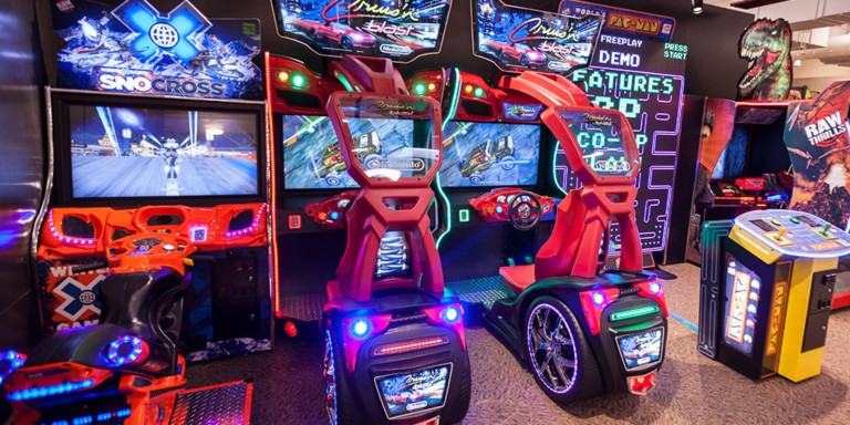 arcade and interactive games