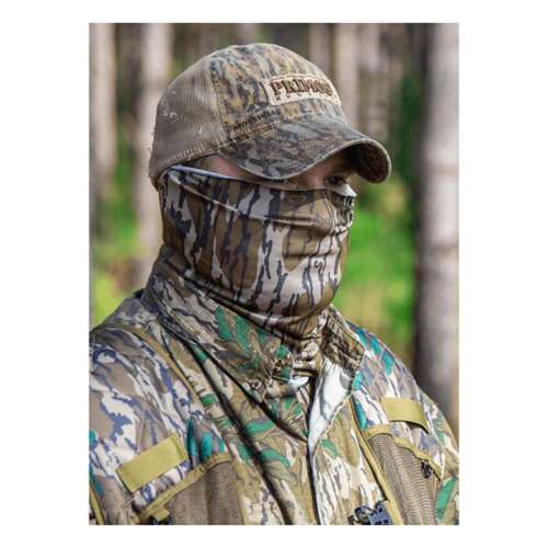  Mossy Oak Original Bottomland Camo 2-in-1 Leafy Camo Face Mask  Hat for Men, Duck, Deer and Turkey Hunting Gear : Sports & Outdoors