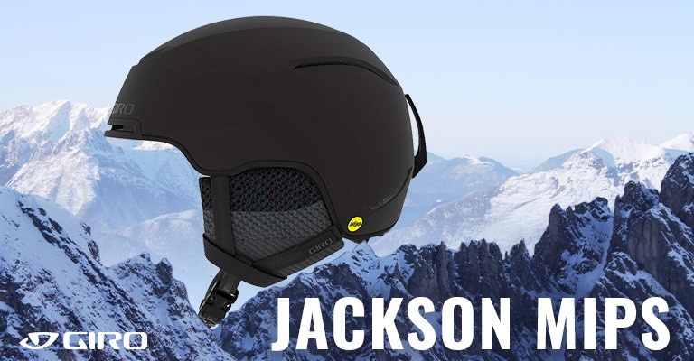 giro jackson mips snow helmet product on a background