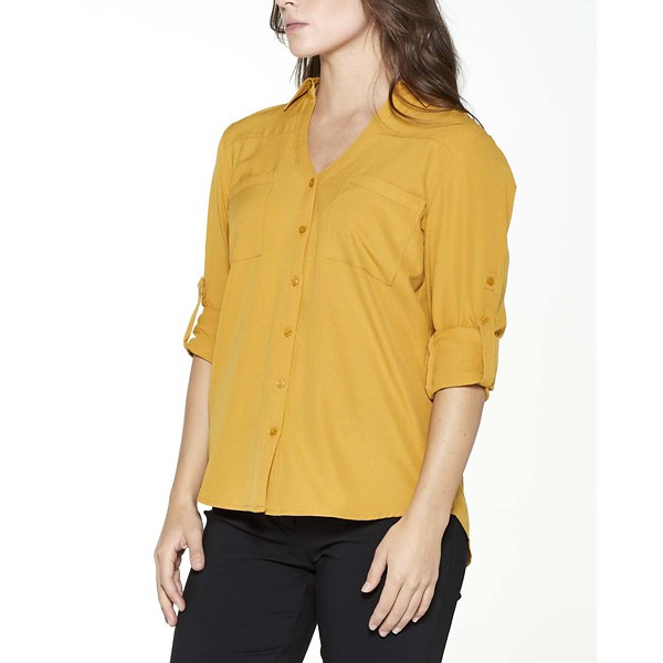 Women's Eden Ruth Eve Button Up Stretch Long Sleeve Shirt product image