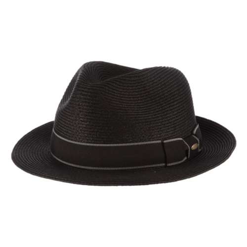 Men's Dorfman-Pacific Paper Braid Fedora Sun Hat