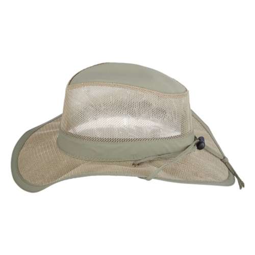 Dorfman-Pacific Supplex Nylon Safari Fishing Bucket Yellow hat
