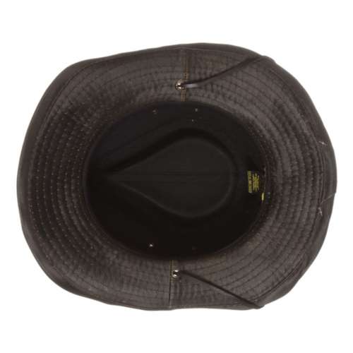 DPC Men's Weathered Cotton Shapeable Outback Hat, Black