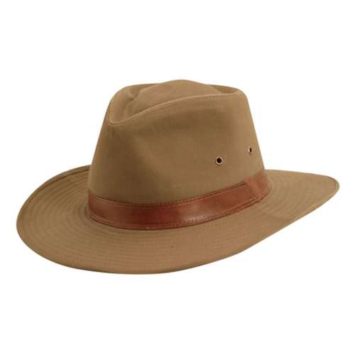 Men's DorfmanPacific Saguaro Shapeable Twill Outback Sun Hat