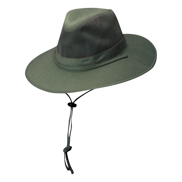 Men's Dorfman-Pacific Solarweave Mesh Safari Fishing Hat - Dorfman-Pacific