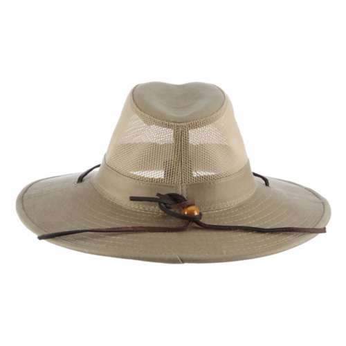 Men's Dorfman-Pacific Twill Mesh Safari Sun multi hat