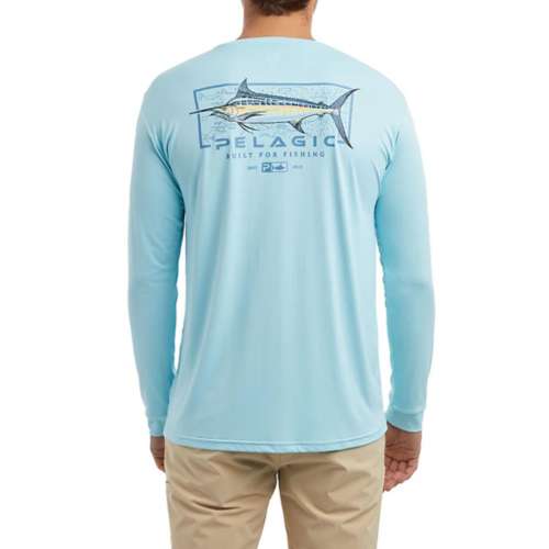 Men's Pelagic Aquatek Marlin Mind Long Sleeve T-Shirt