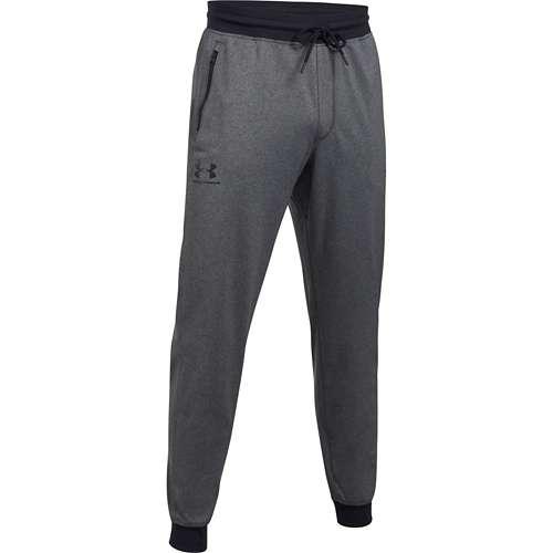 Under Armour, Pants & Jumpsuits, Womens Under Armour Grey Stretchy Waist  Semi Fitted Storm Joggers Size M