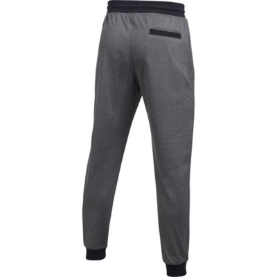 under armour men's tapered leg tricot pants