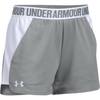 gray under armour shorts