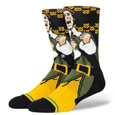 Adult Stance Elf "SANTAAAA!" Crew Socks