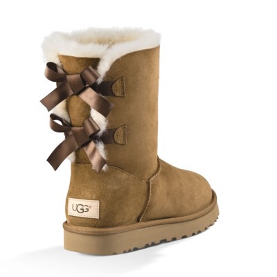 ugg suede bow mini