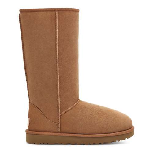 ugg boots fourrees en cuir beige femme Women s UGG Classic II Tall Shearling Boots Witzenberg Sneakers Sale Online