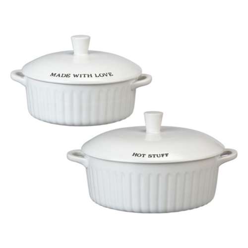 Primitives by Kathy More Please Covered Casserole Dishes