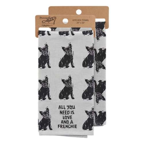 Primitives by Kathy Love & a Frenchie Kitchen Towel
