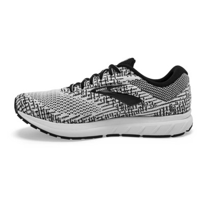 brooks revel 3 women's black and white