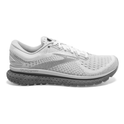 brooks grey running shoes