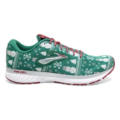 brooks running ugly sweater shoes